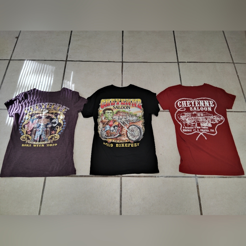 Cheyenne Saloon Biker Shirts